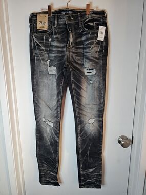PRPS Cayenne Fit Distressed Black Jeans Men’s 33